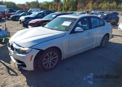 2017 BMW 320I xDrive from USA, damaged, VIN WBA8A3C53HK691353